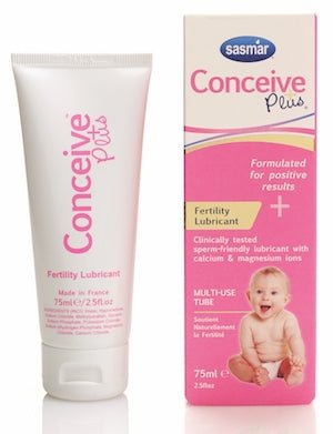 "I have tried to find non sperm harming lubrication and this one seems the best on the market" - CONCEIVE PLUS