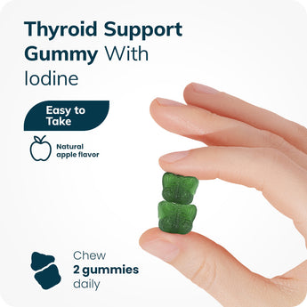 Gummies de soutien de la thyroïde