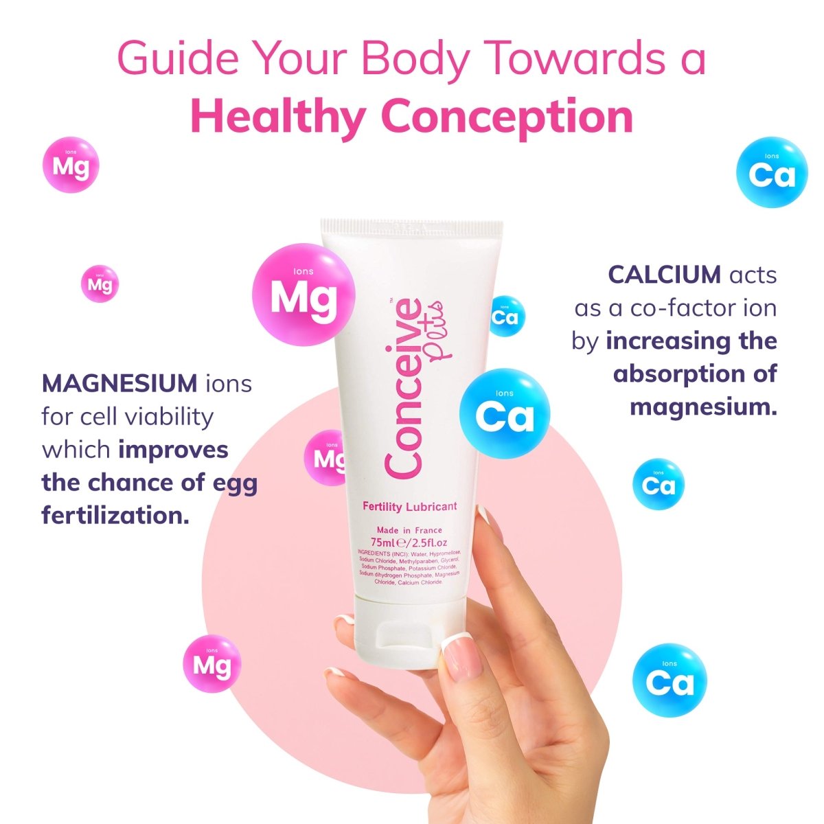 Conceive Plus Fertility Lubricant Tube - Fertility Lubricant - Conceive Plus®