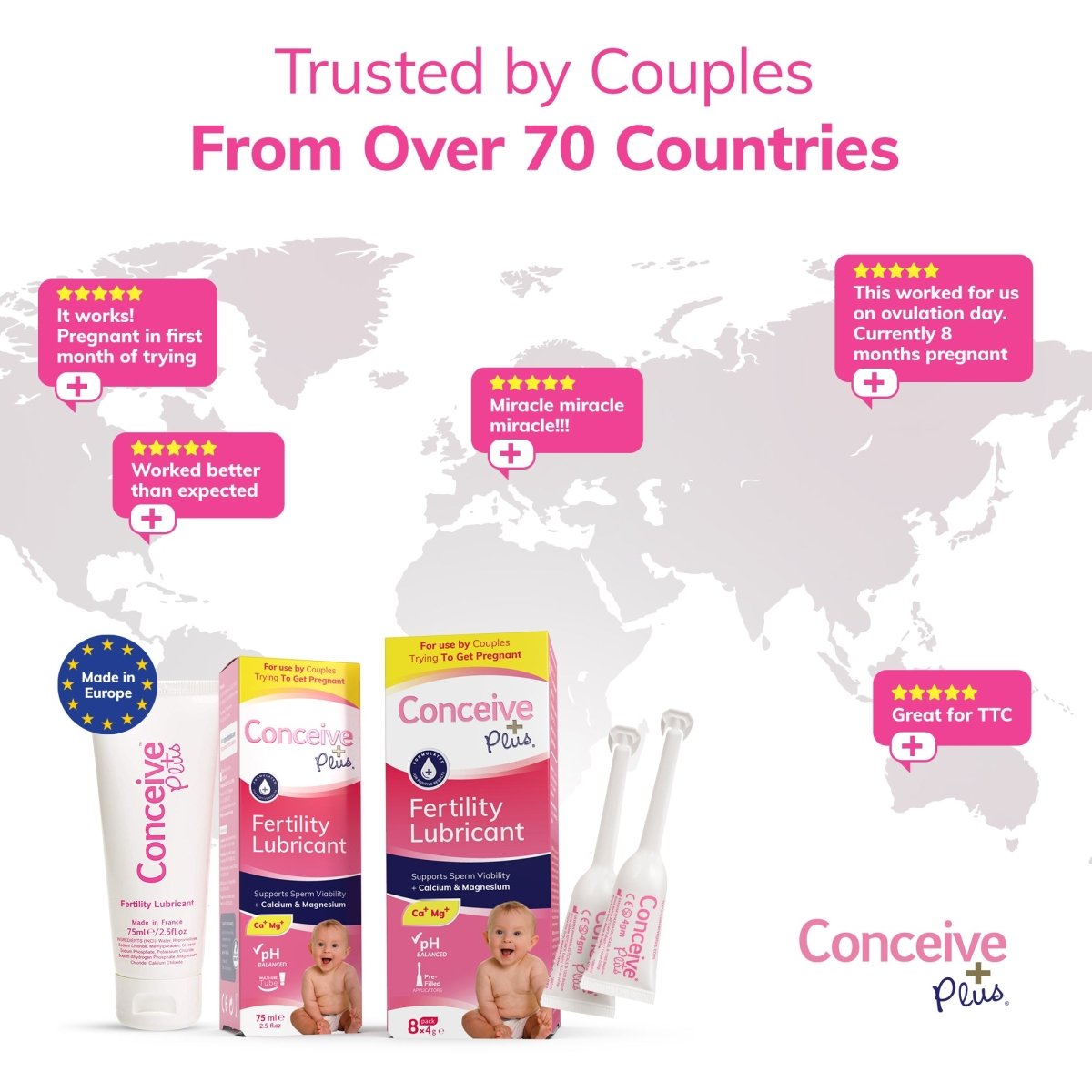 Conceive Plus Fertility Lubricant Tube - Fertility Lubricant - Conceive Plus®