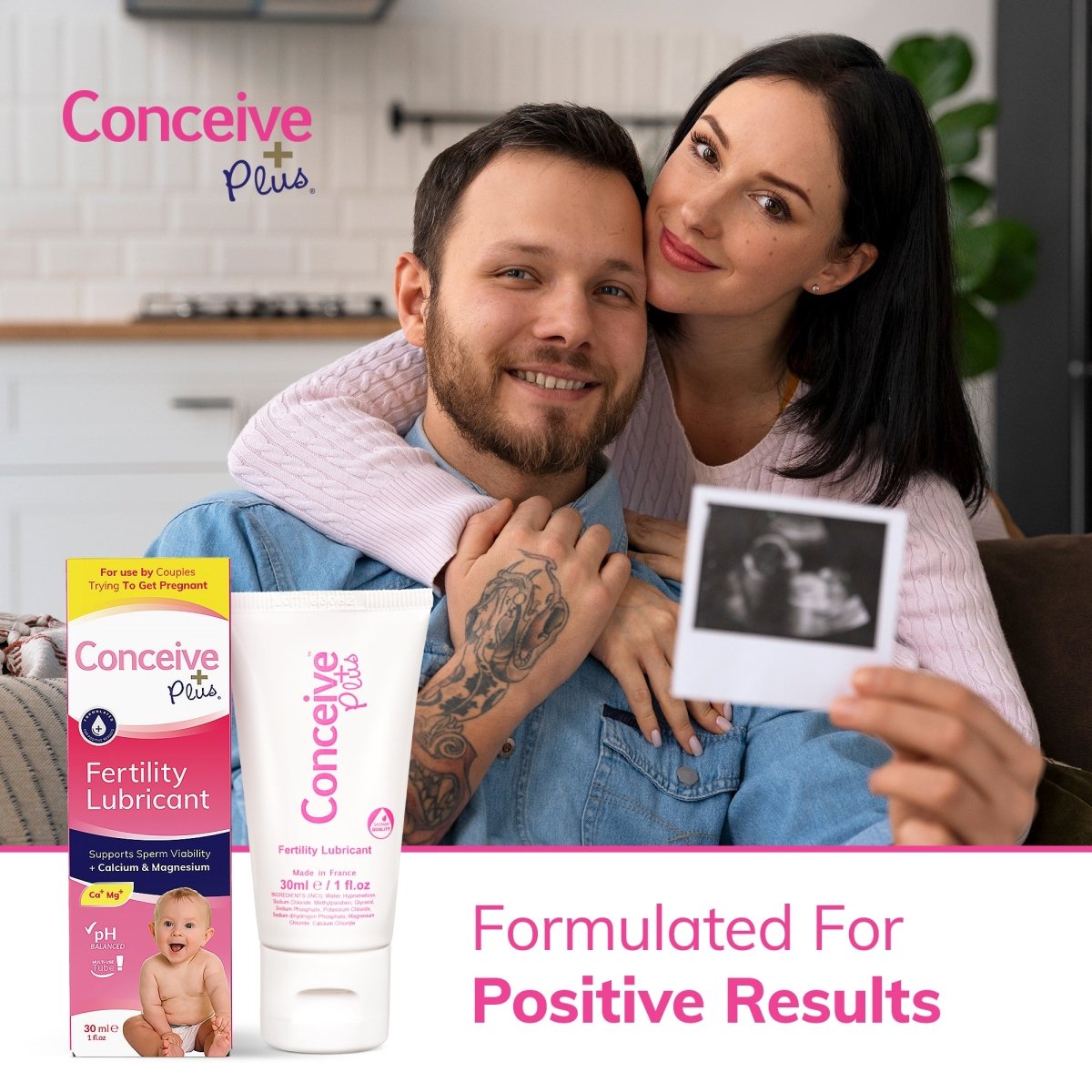 Fertility Lubricant - Conceive Plus, Travel Size Lube With Calcium Magnesium