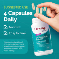 Ovulation Support - Ovulation Supplements - Conceive Plus®
