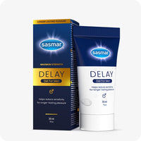 Sasmar Delay Gel - Lubricant for men - Conceive Plus®
