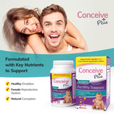 Women's Fertility Support - Fertility Vitamins For Women - Conceive Plus®