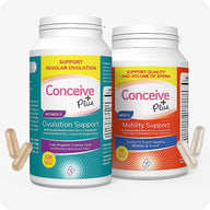 Ovulation & Motility Bundle - Male and Female Fertility vitamins - Conceive Plus USA