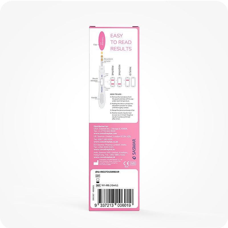 Pregnancy Test - Pregnancy test - Conceive Plus USA