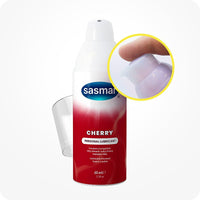 Sasmar Cherry Flavor Personal Lubricant - Water - Based Lubricant - Conceive Plus USA